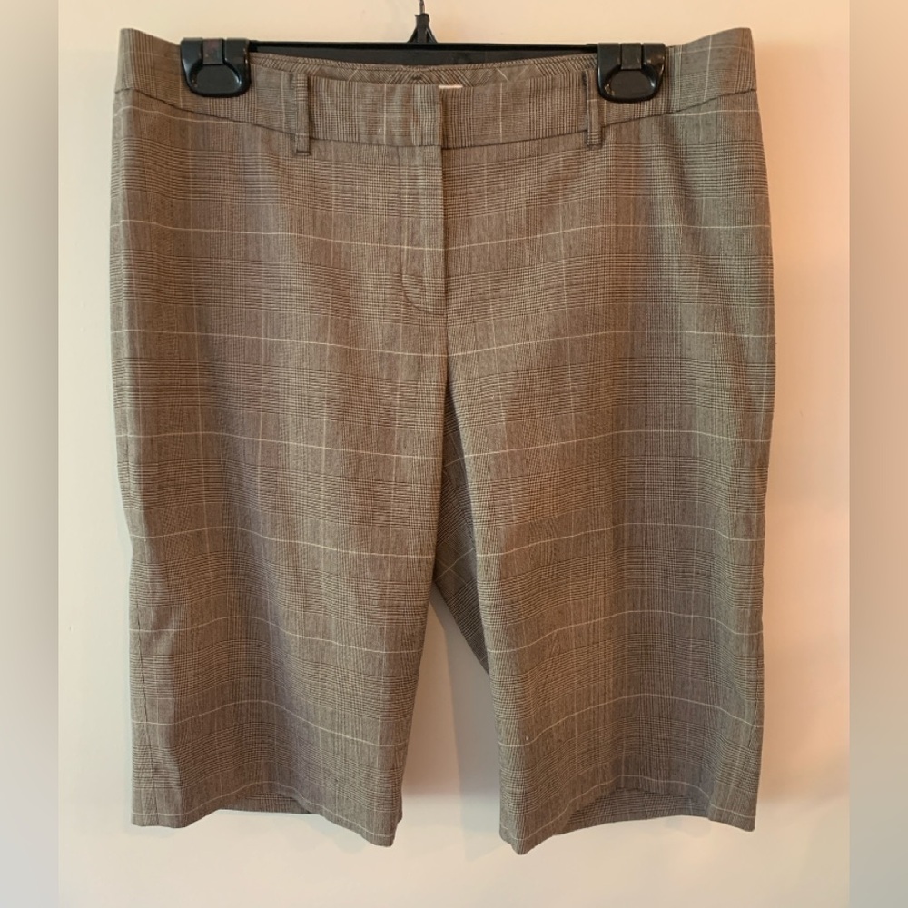 MICHAEL KORS Tan Plaid Shorts